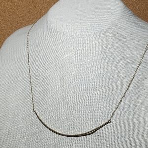 LIV & B 14K GOLD FILLED BAR NECKLACE
